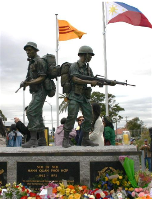 Tuong dai chien si  Uc-Viet, Brisbane,Australia